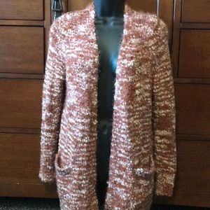 Softest Rose-Colored Cardigan